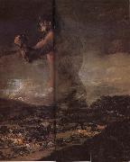 The Colossus, Francisco Goya